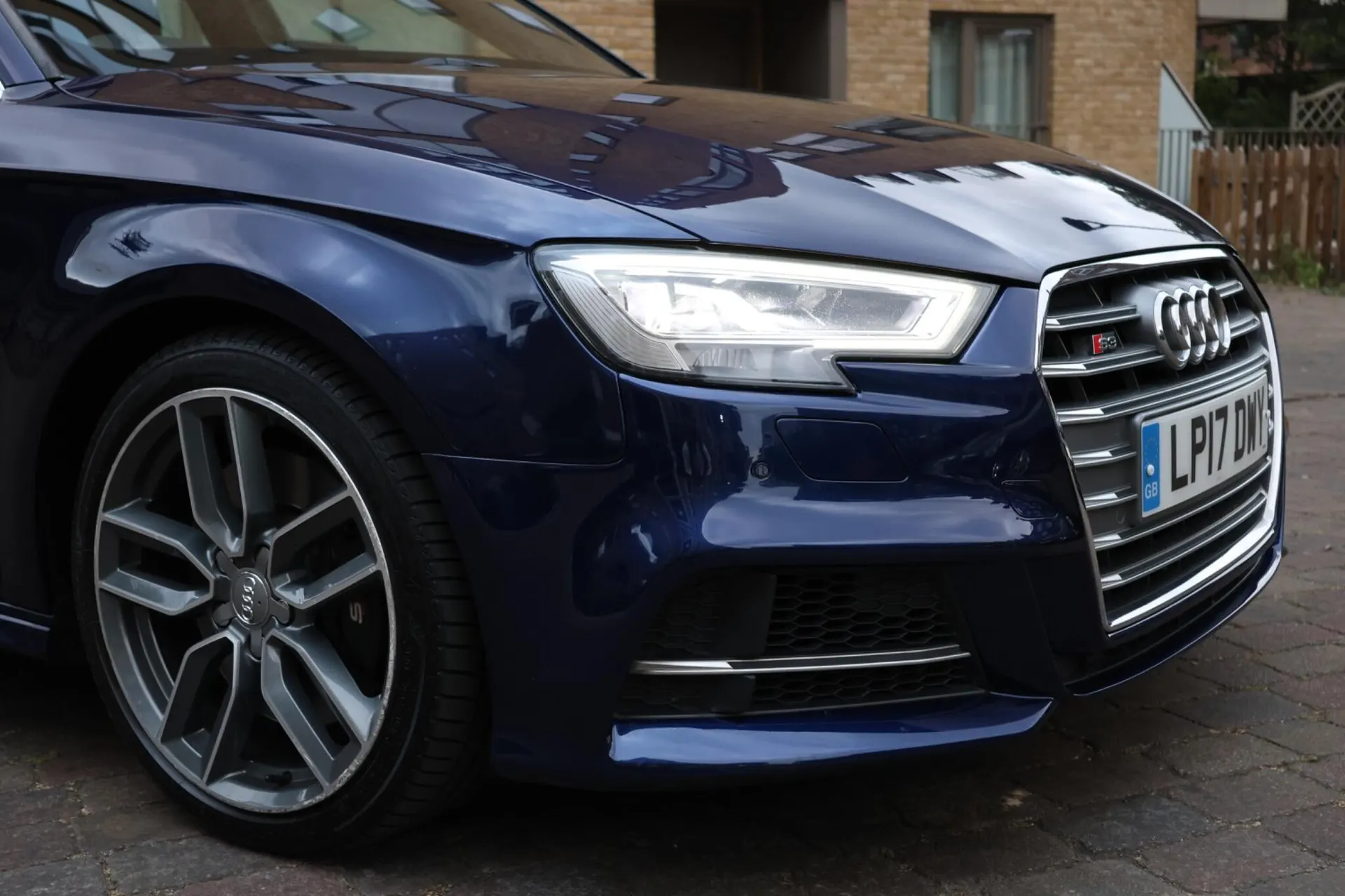 2017 Audi S3 2.0 TFSI Sportback S Tronic quattro Euro 6 (s/s) 5dr — rear seats