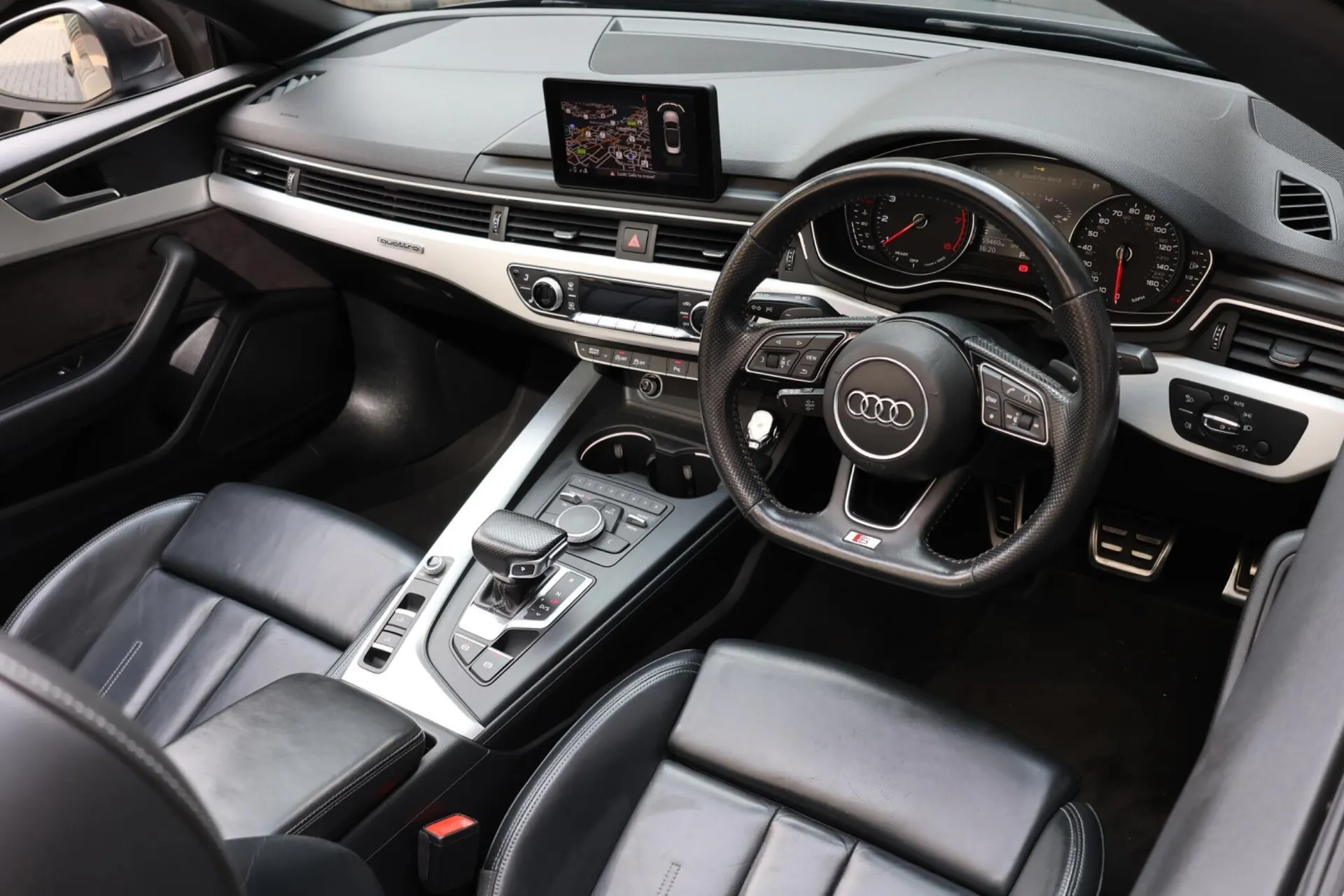 2018 Audi A5 Cabriolet 2.0 TFSI S line S Tronic quattro Euro 6 (s/s) 2dr in Grey — photo 15