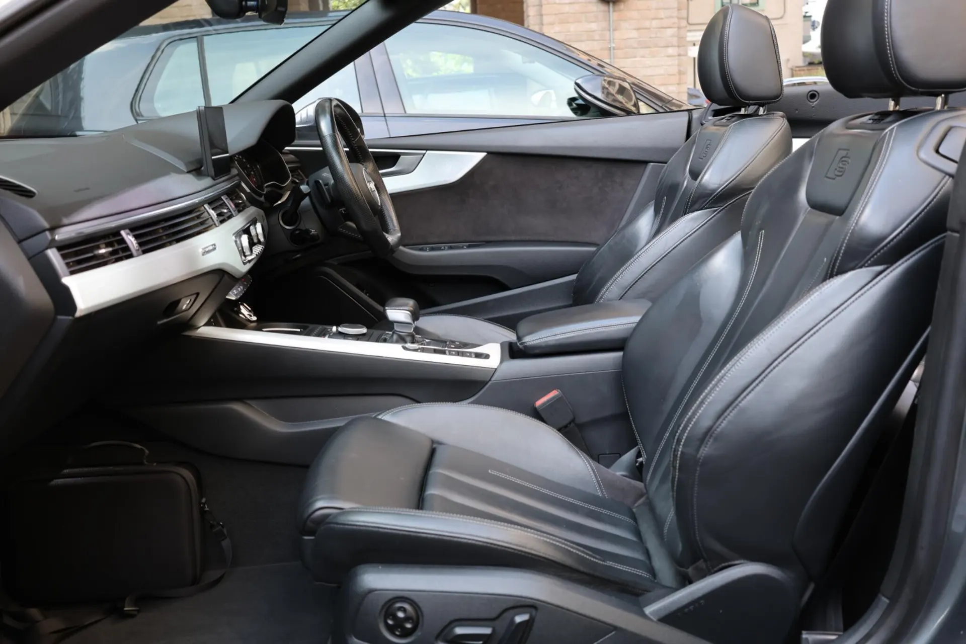 2018 Audi A5 Cabriolet 2.0 TFSI S line S Tronic quattro Euro 6 (s/s) 2dr in Grey — photo 33