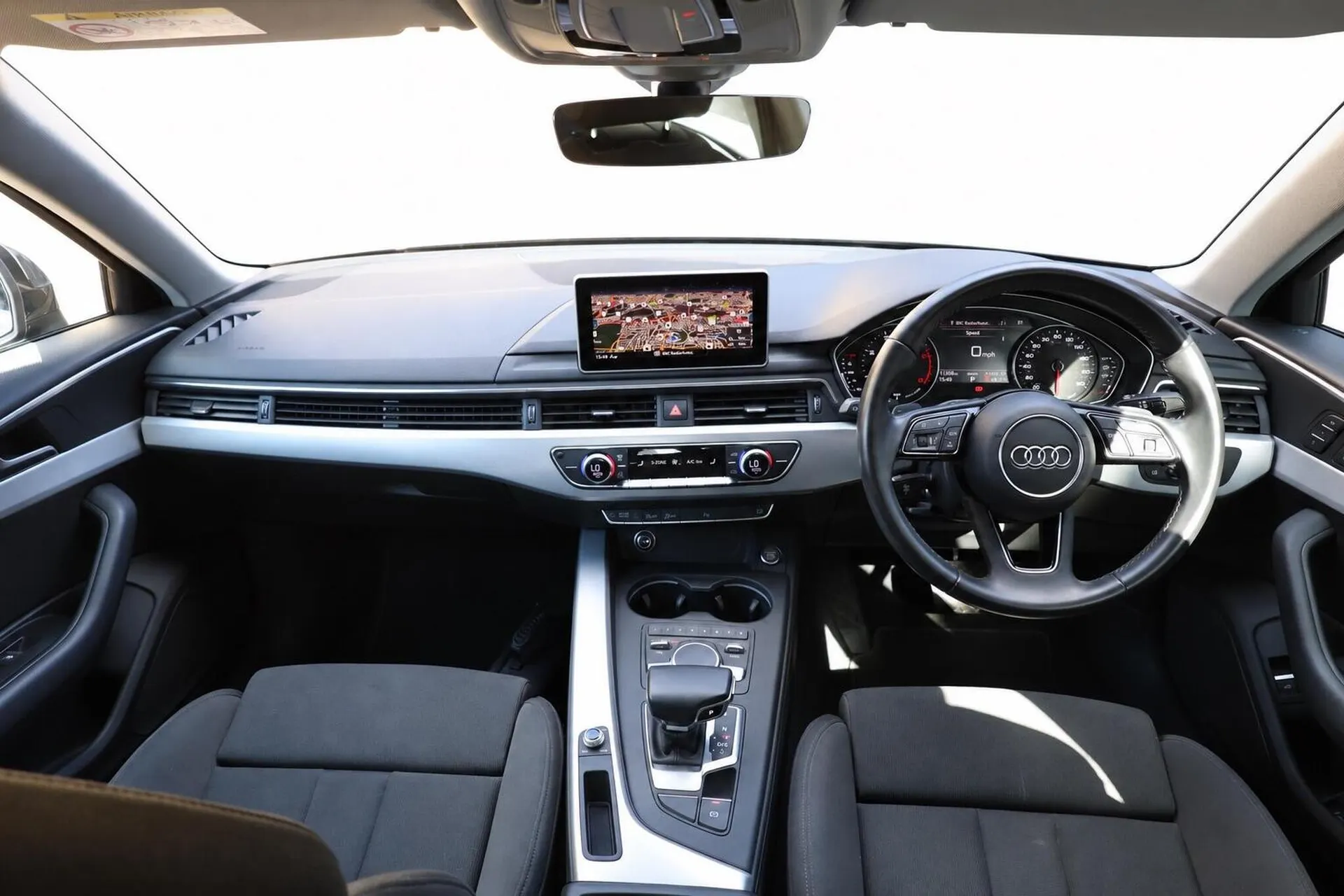 2017 Audi A4 3.0 TDI V6 Sport S Tronic Euro 6 (s/s) 4dr in Grey — rear three-quarter
