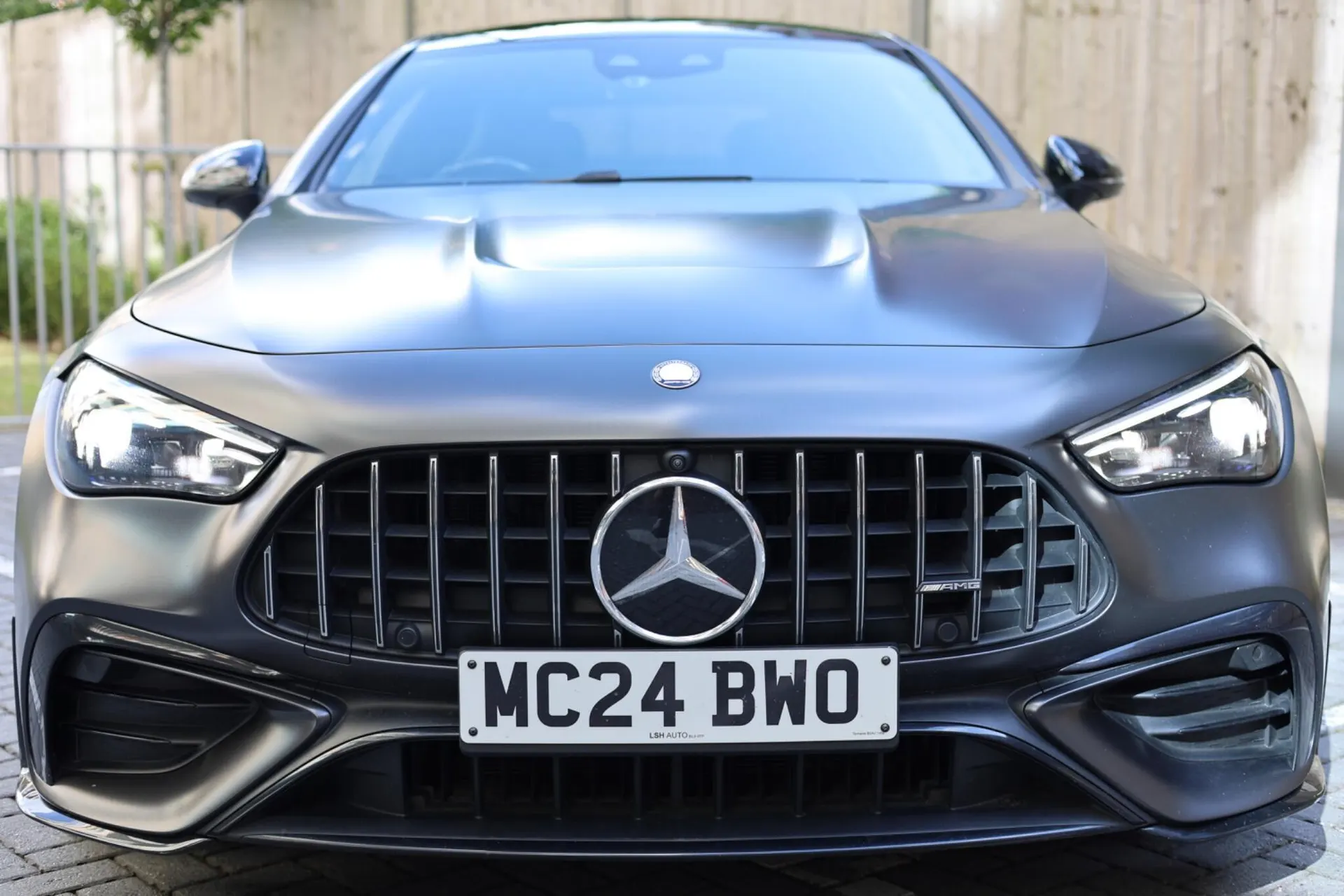 2024 Mercedes-Benz CLE 3.0 CLE53 MHEV AMG Night Edition (Premium Plus) G-Tronic+ 4MATIC+ Euro 6 (s/s) 2dr in Grey — side profile