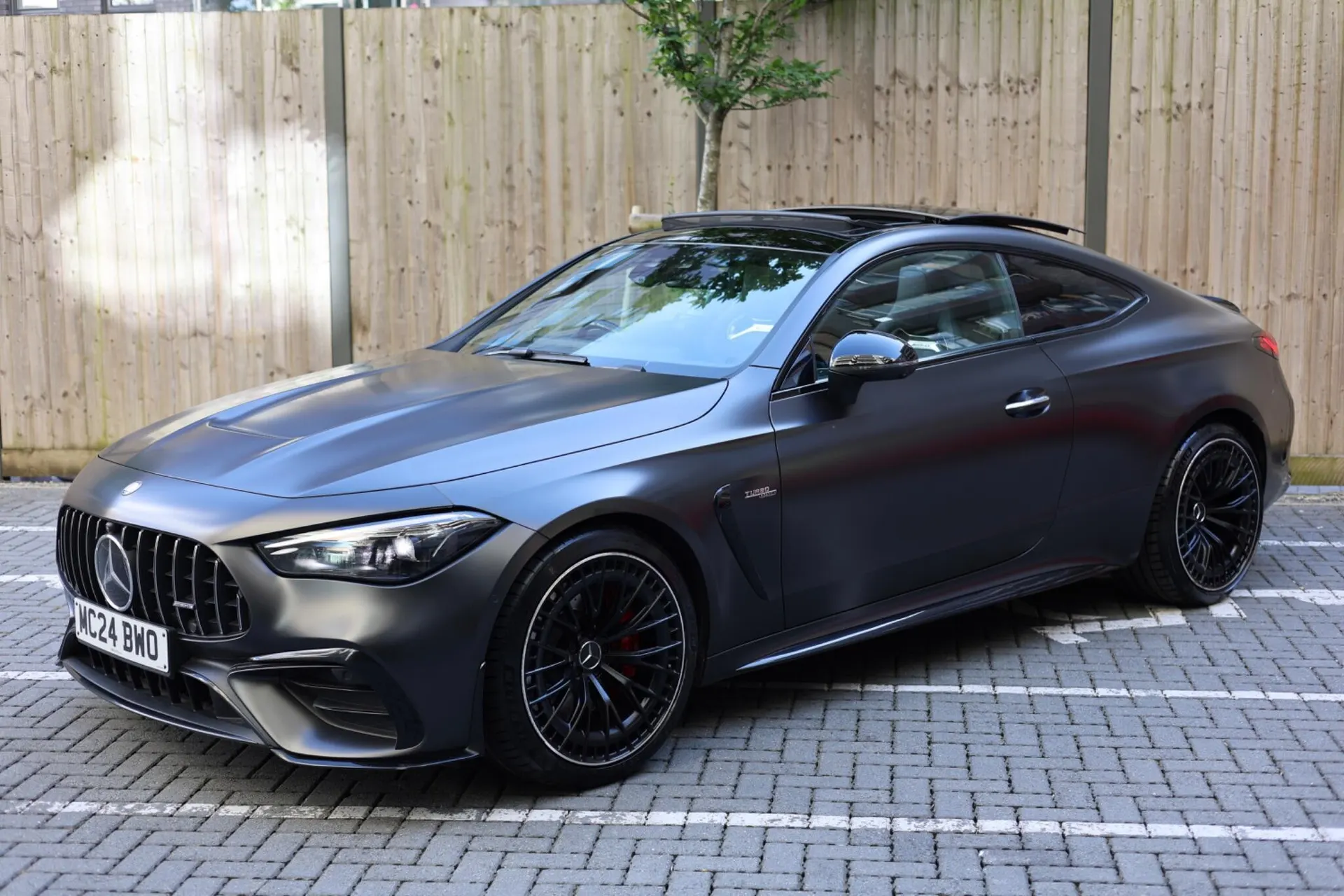 2024 Mercedes-Benz CLE 3.0 CLE53 MHEV AMG Night Edition (Premium Plus) G-Tronic+ 4MATIC+ Euro 6 (s/s) 2dr in Grey — rear seats