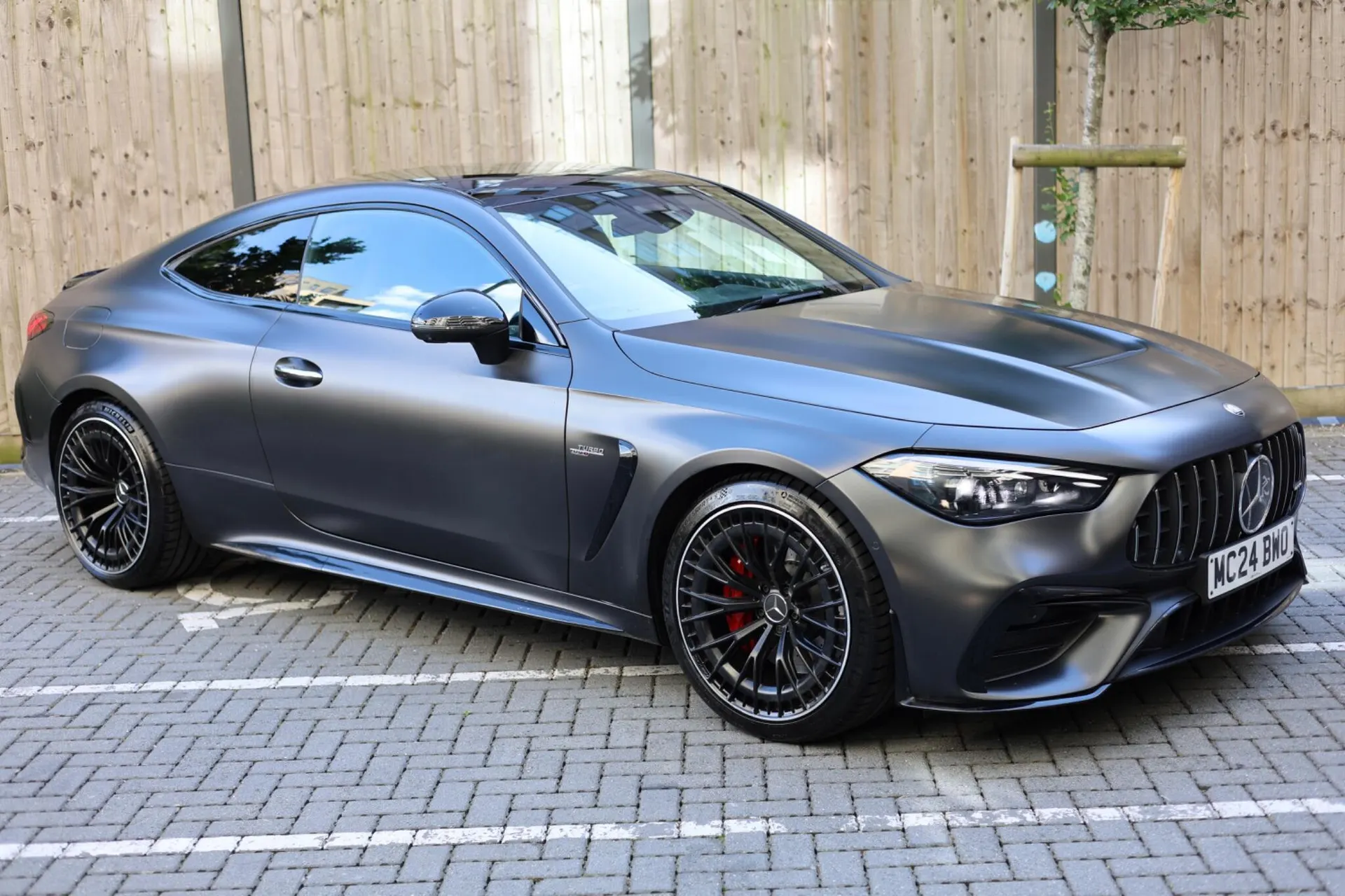 2024 Mercedes-Benz CLE 3.0 CLE53 MHEV AMG Night Edition (Premium Plus) G-Tronic+ 4MATIC+ Euro 6 (s/s) 2dr in Grey — wheels